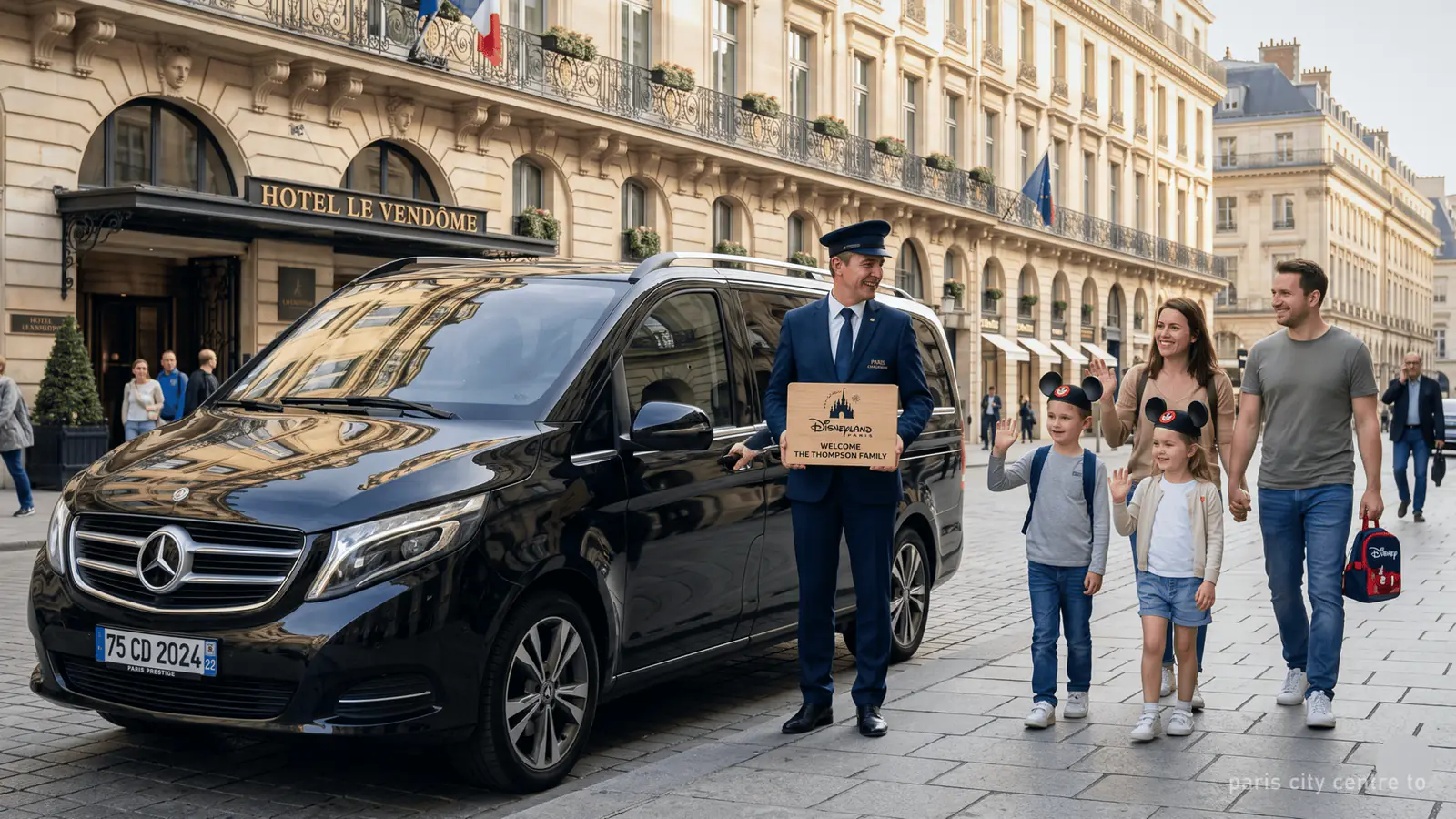Paris City Centre Private Transfer to or from Disneyland — photo from the booking listing, Euro Disney, Marne-la-Vallée